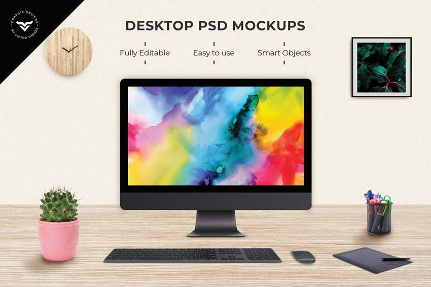 Download 25+ Great Computer Mockup PSD Templates | Mockuptree