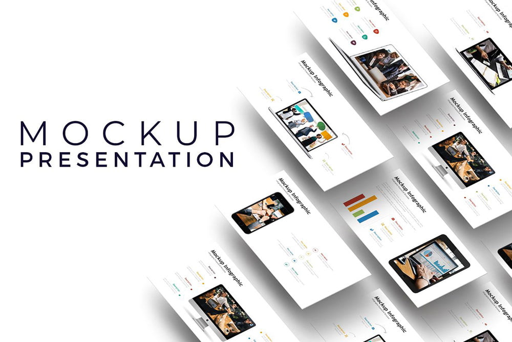 business presentation mockup