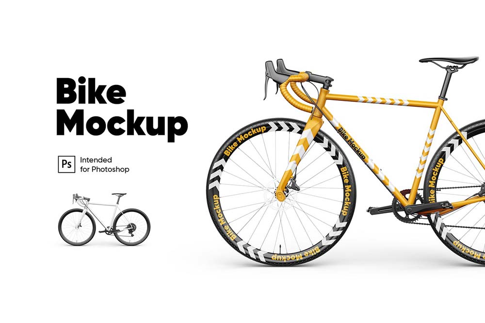 Download 20 Lovely Bike Mockup Psd Templates Mockuptree