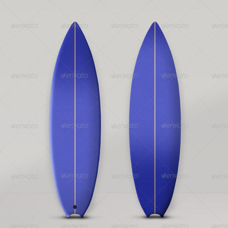 Download 10+ Awesome Surfboard Mockup PSD Templates | Mockuptree