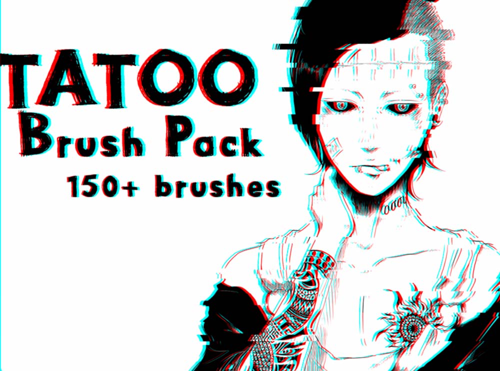 Free Tatoo Brush for Procreate Free Tatoo Brush for Procreate