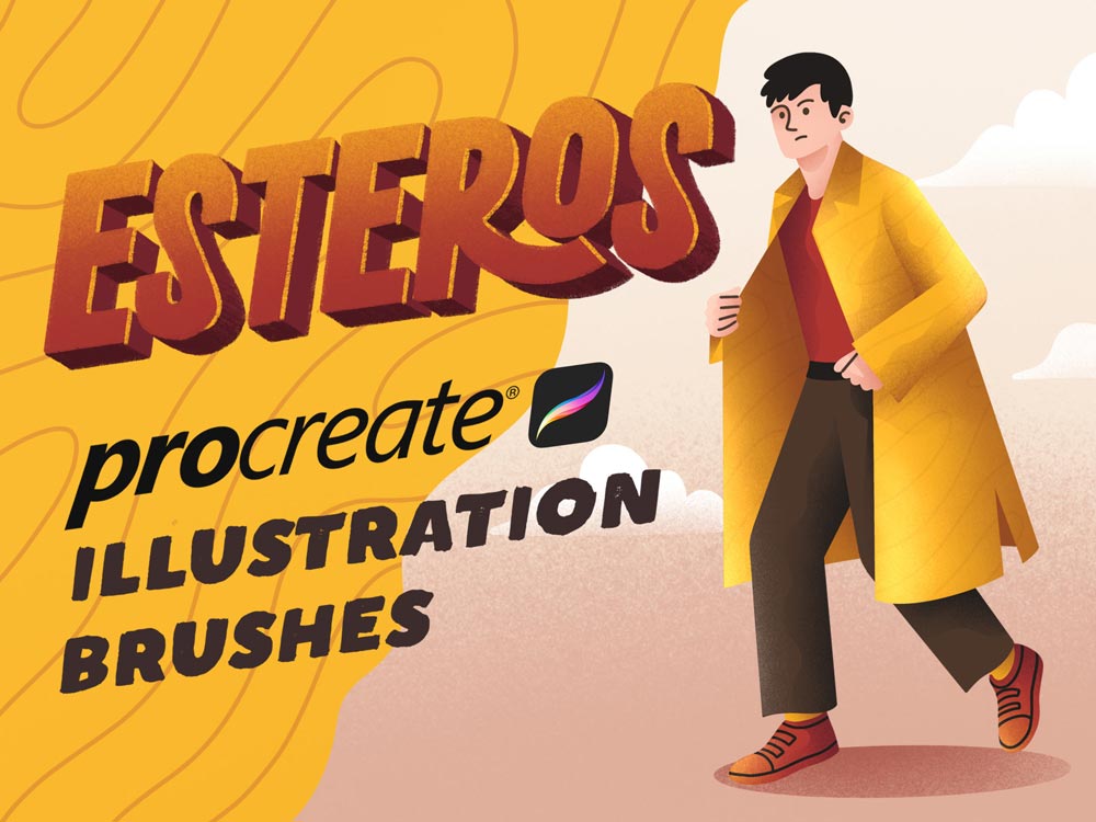 Free Esteros Procreate Brushes Free Esteros Procreate Brushes