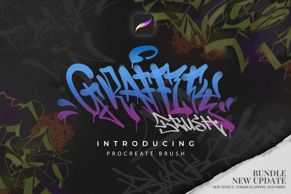Free Procreate Graffiti Brush Pack Free Procreate Graffiti Brush Pack