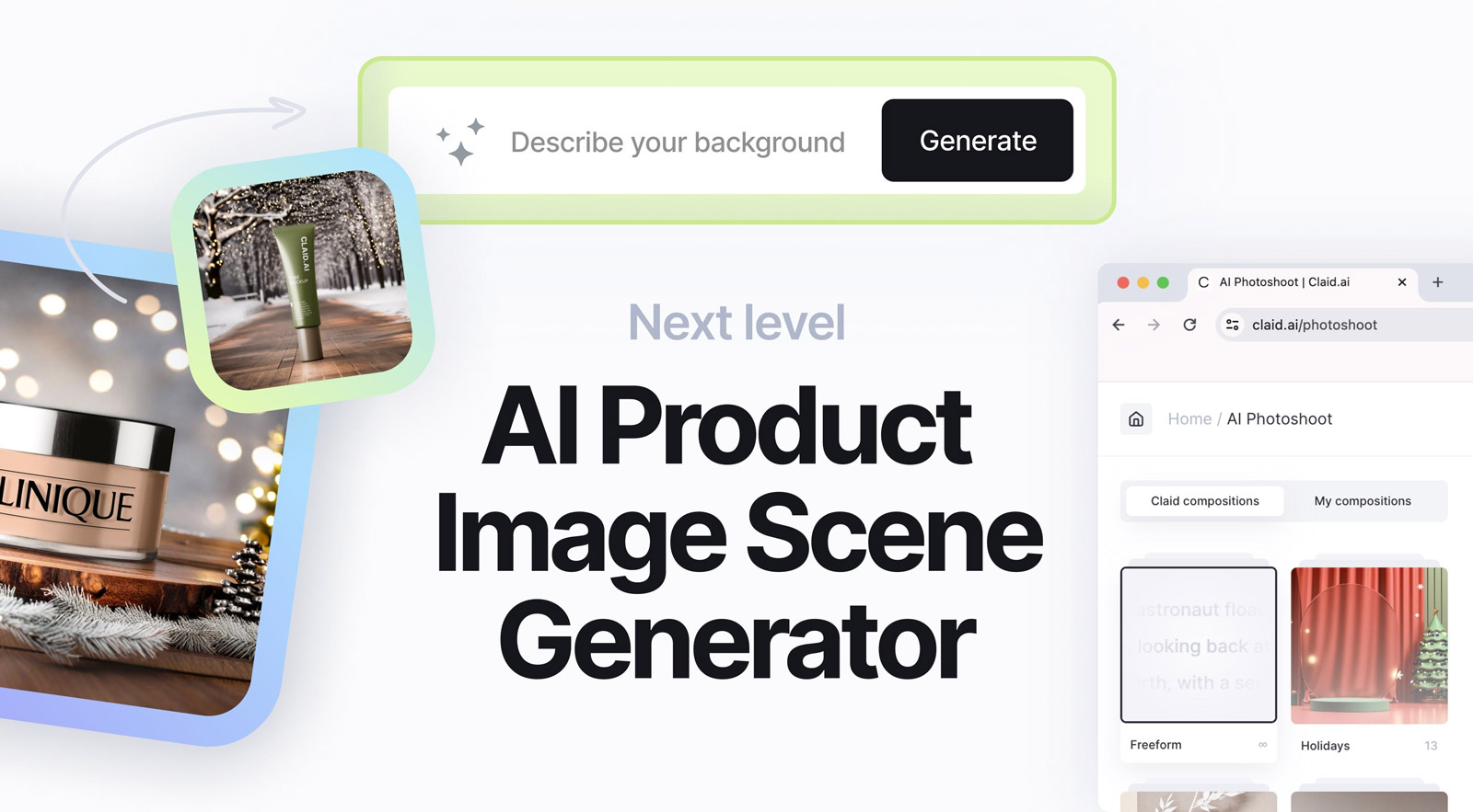 Claid AI product image API automation