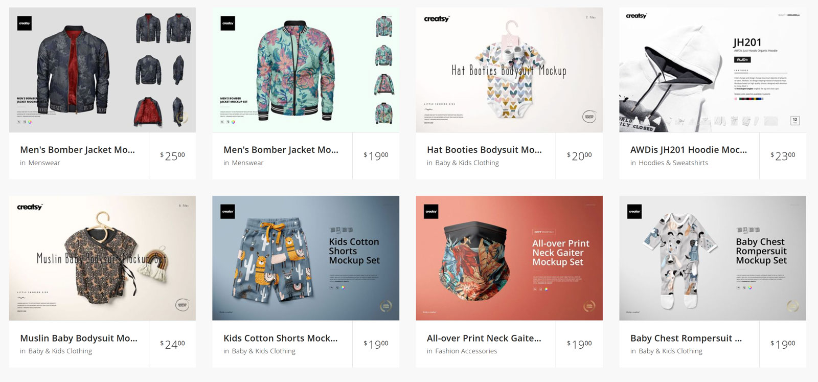 free clothing mockup