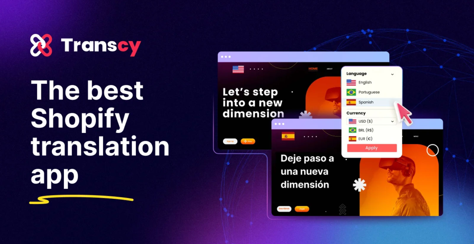 Transcy AI translation Shopify multilingual store