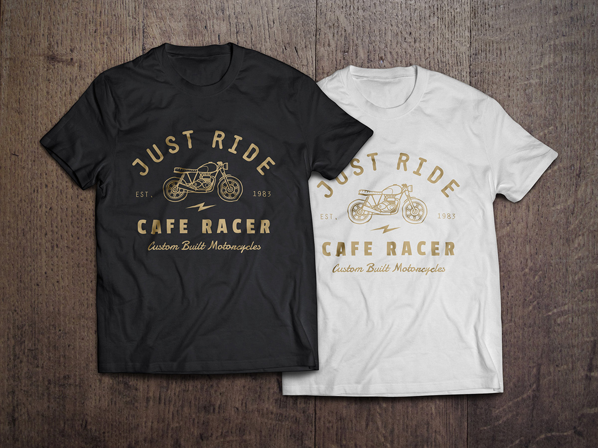 Premium PSD  T-shirt front and back