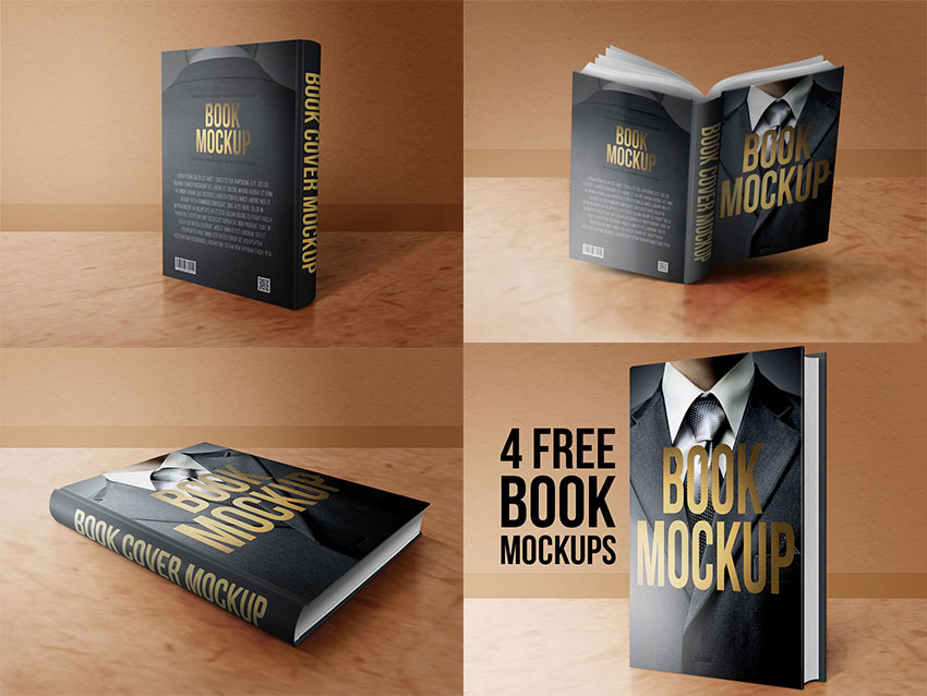 Free Book Mockups | Mockuptree