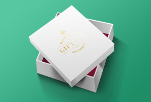 Free Gift Box Mockup | Mockuptree