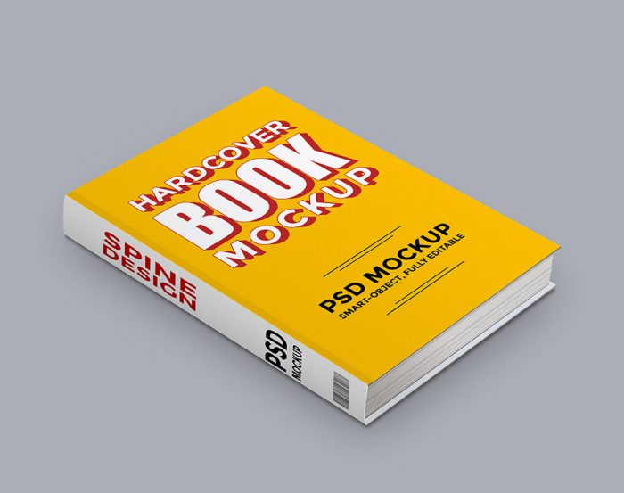 Free PSD Hardcover Book Mockup | Mockuptree