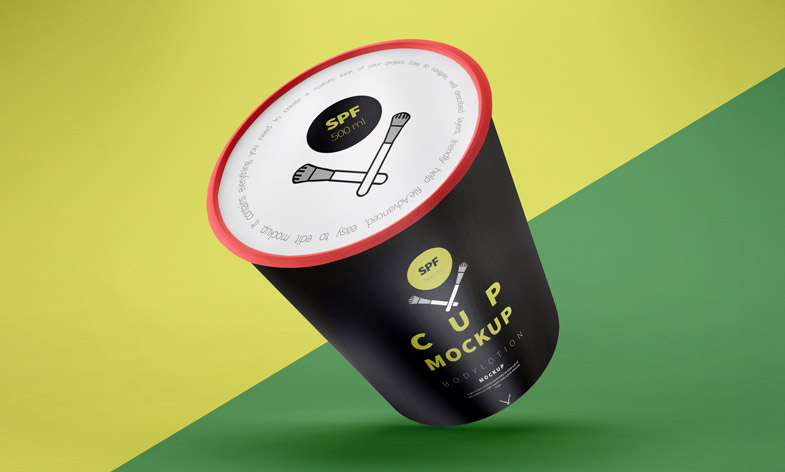 Free Coffee Paper Cup Mockup
