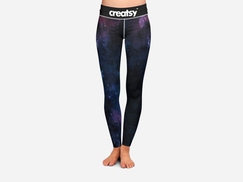 Free Front View Leggings Mockup | Mockuptree