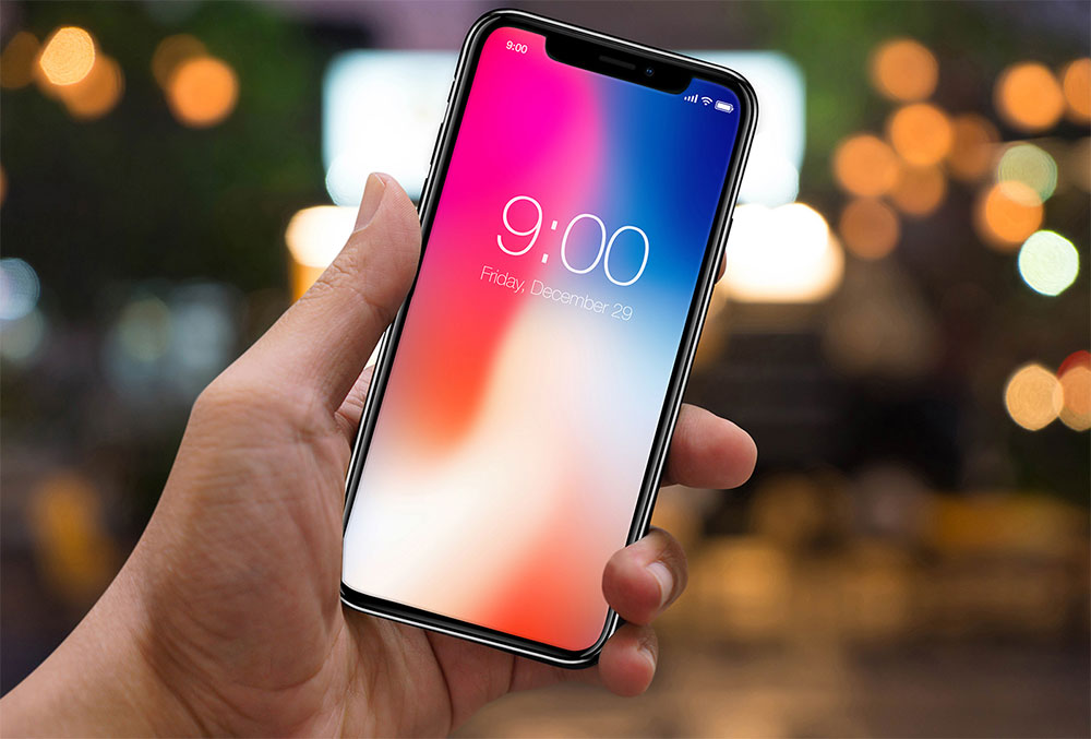 Hand Holding Iphone X Mockup Mockuptree