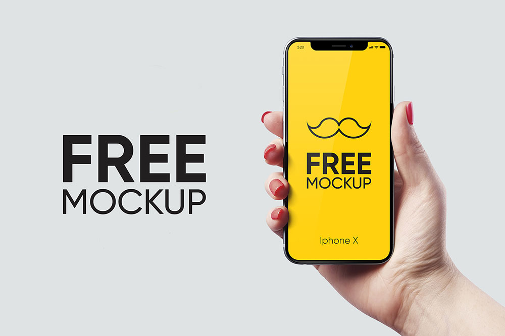 Free New Iphone X Mockup