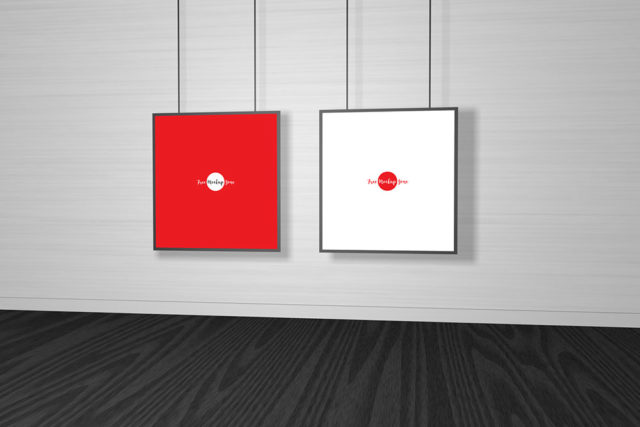 Free Interior Poster Frame Mockup | Mockuptree