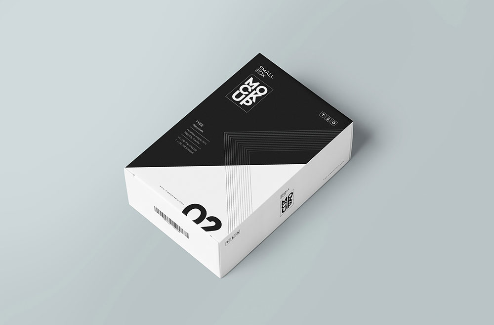 Free Small Box Mockup PSD Bundle for Photoshop