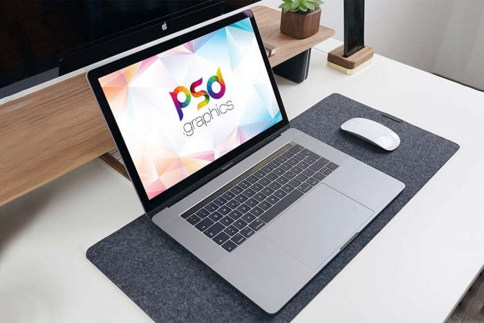 Free Realistic Macbook Pro Mockup PSD | Mockuptree