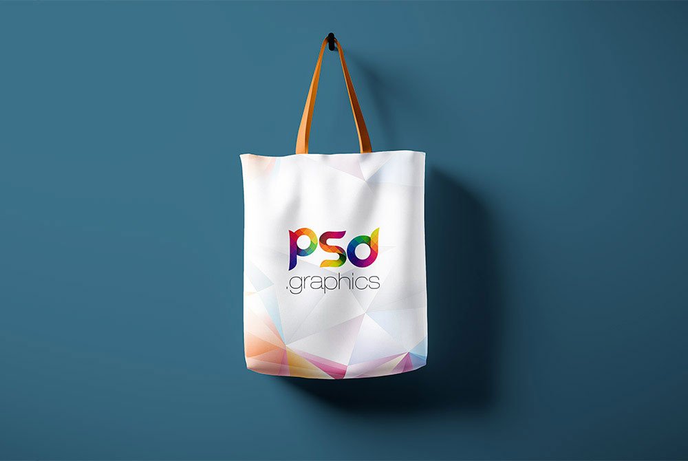 Download Free Hanging Tote Bag Mockup Mockuptree PSD Mockup Templates