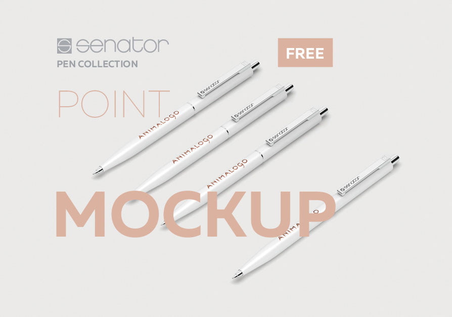 Download Free Psd Senator Pen Mockup Mockuptree