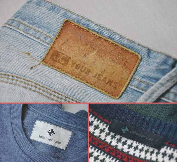 Free Label Mockup