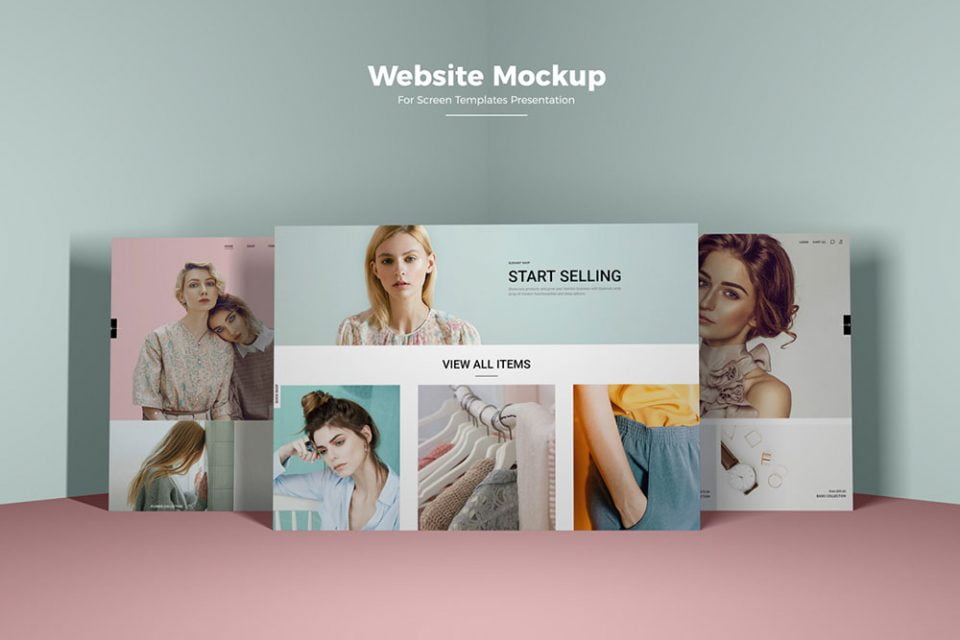 Download 50 Best Free Website App Screen Mockups Mockuptree