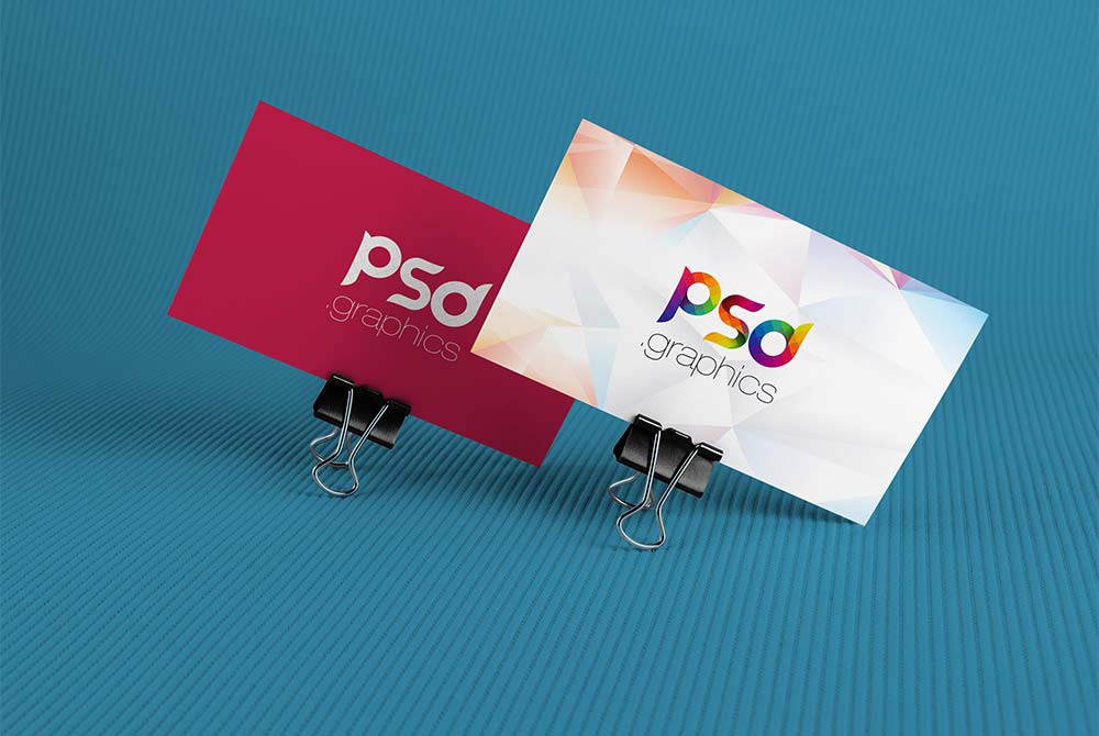Free Corporate Business Card Mockup