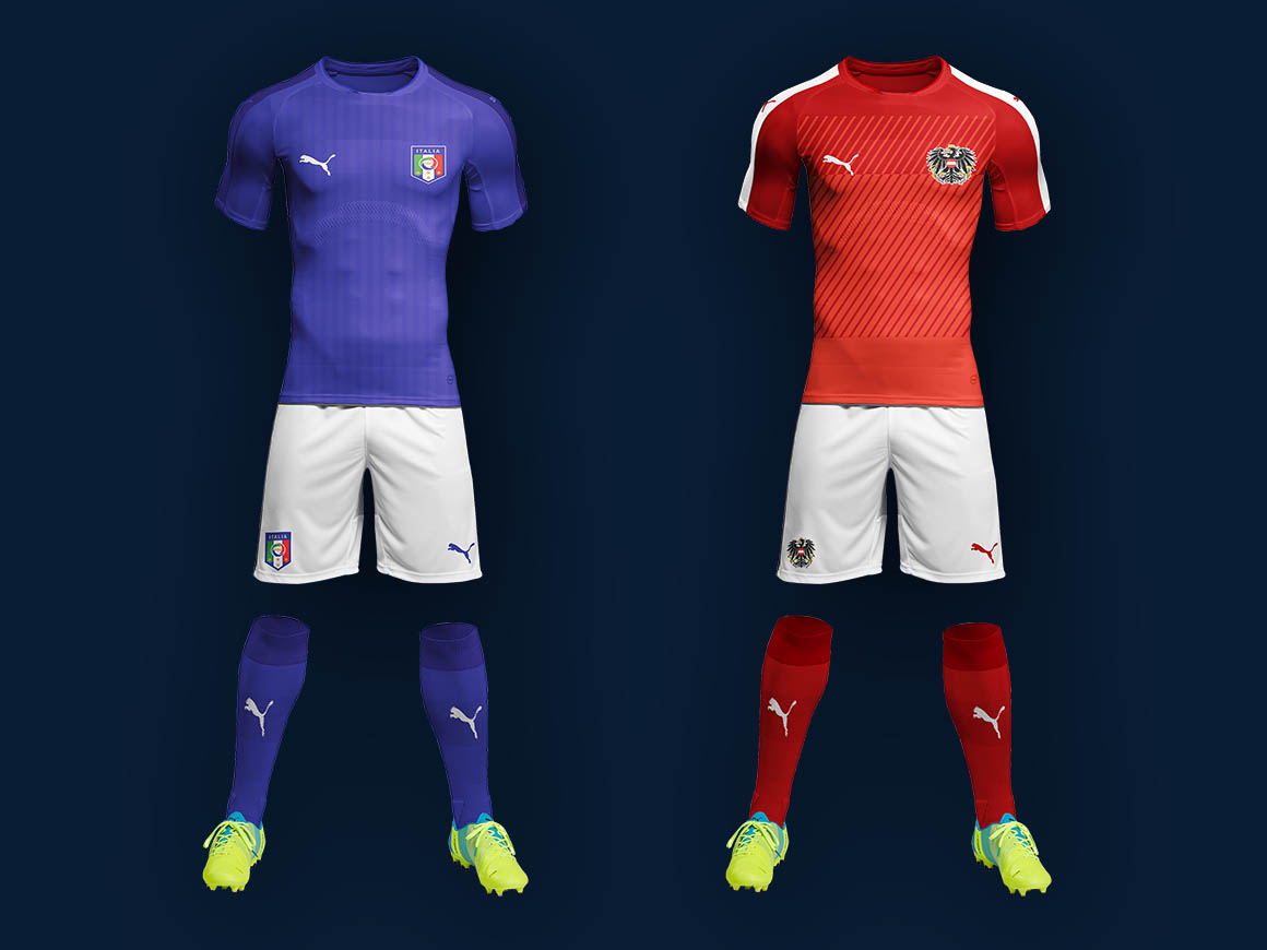 132 Soccer Kit Mockup - Jersey Mockups