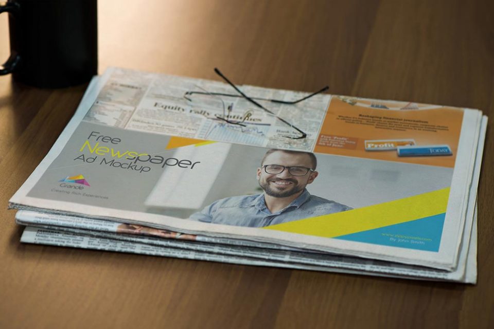 Newspaper Psd Mockups