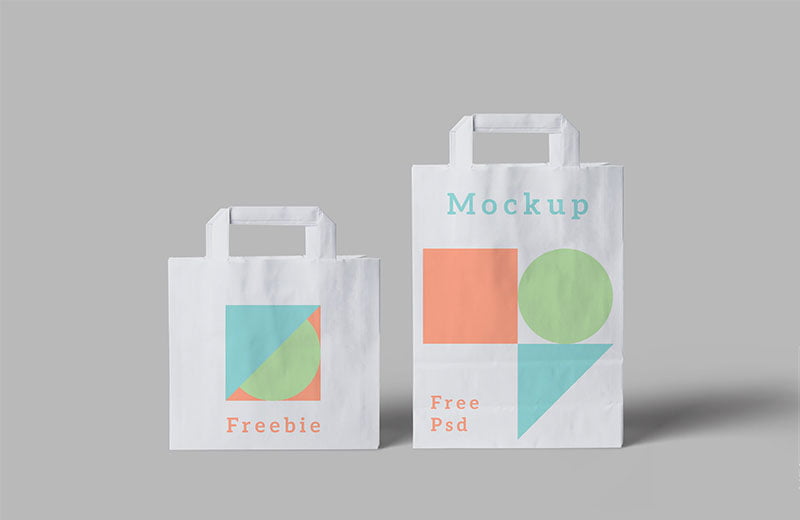 Download Free Paper Bag Mockups Psd Mockuptree PSD Mockup Templates