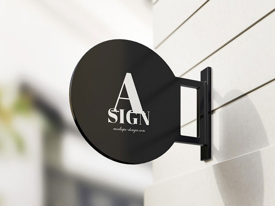 Sign Mockup - Free Vectors & PSDs to Download