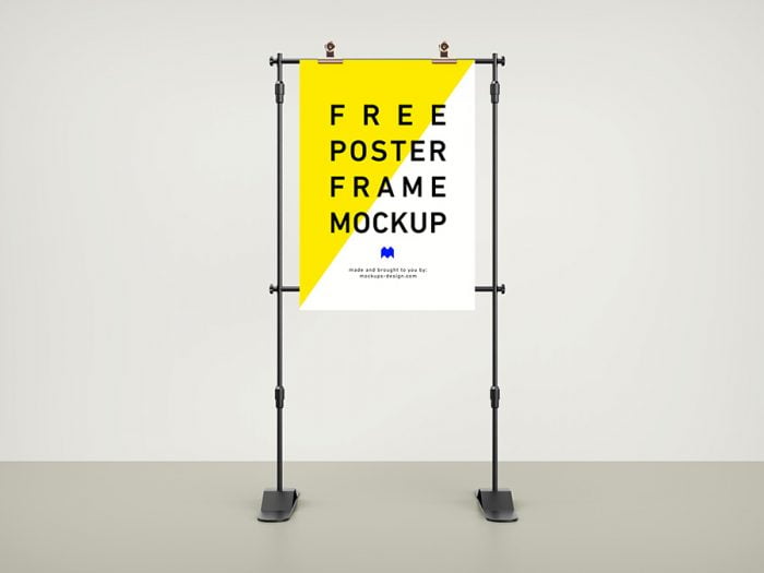 Free Frame Poster Mockup | Mockuptree