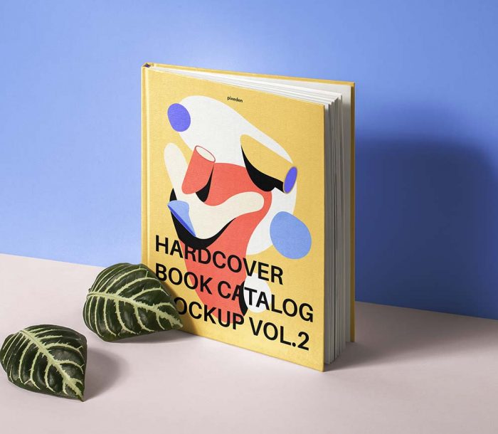 Free Hardcover Catalog Book Mockup | Mockuptree