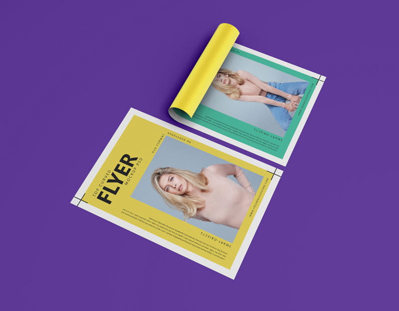 Free Branding Flyer Mockup
