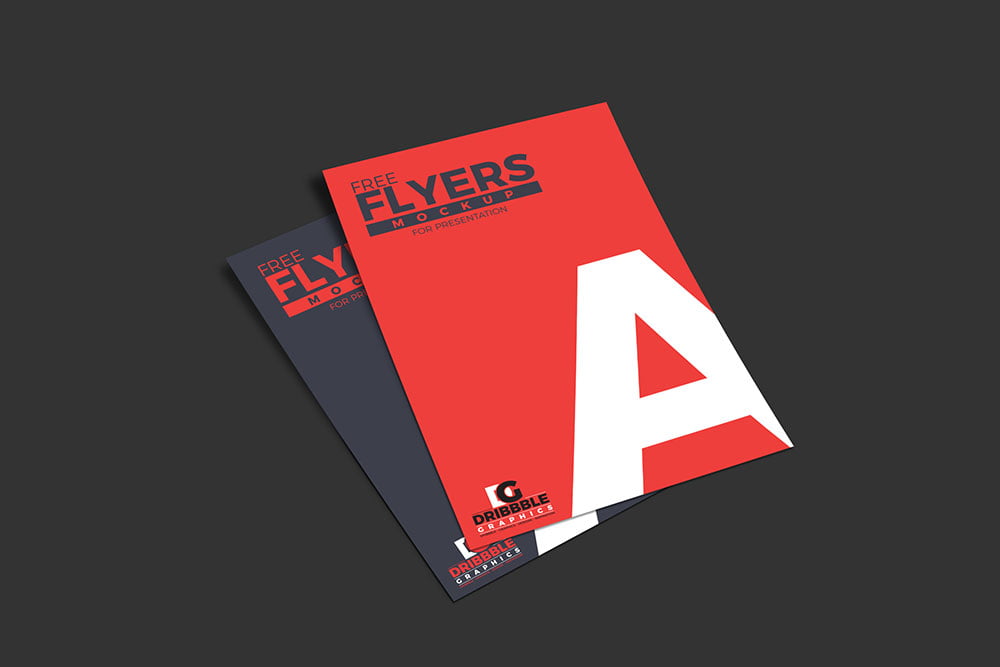 Free Flyers Mockup PSD