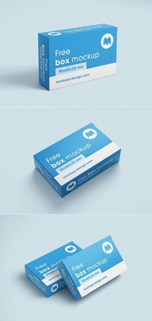 Free Box Mockups | Mockuptree
