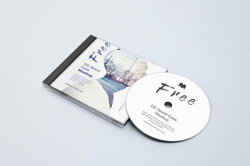 Free CD / DVD Mockups