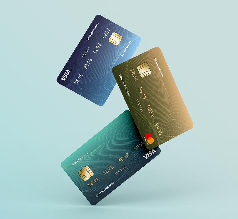 Credit Card Mockup Models