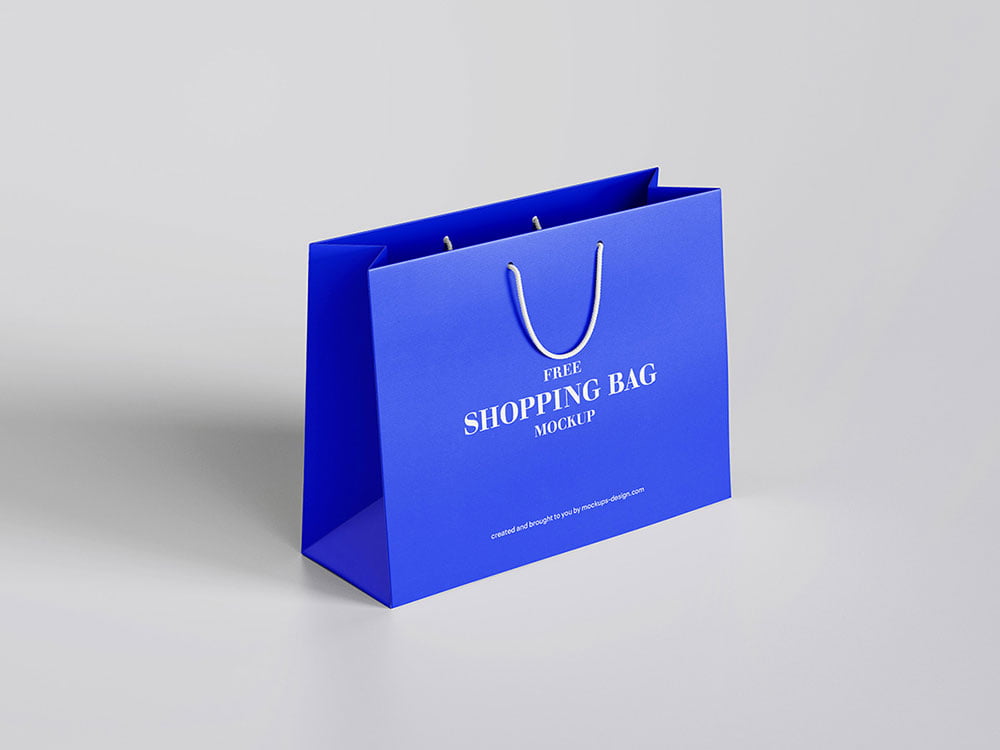 Download Free Paper Shopping Bags Mockup Mockuptree