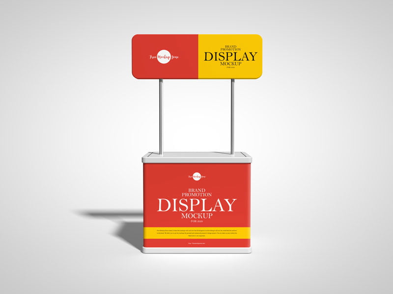 Download Free Exhibition Stand Mockup Mockuptree