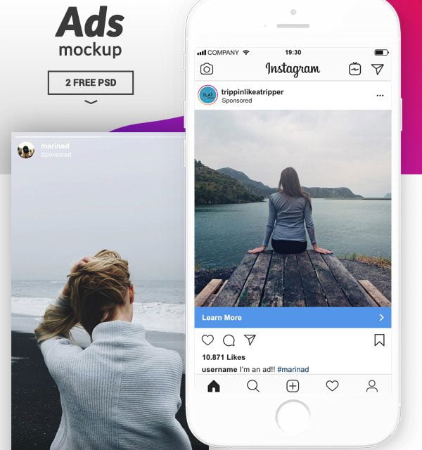 20 Best Free Social Media Mockups For 2021 Mockuptree