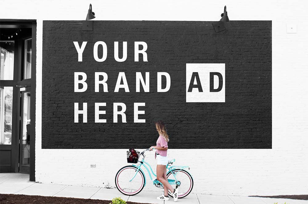 Mural Street Mockup Mural Branding Mockups Mockup Des 3528