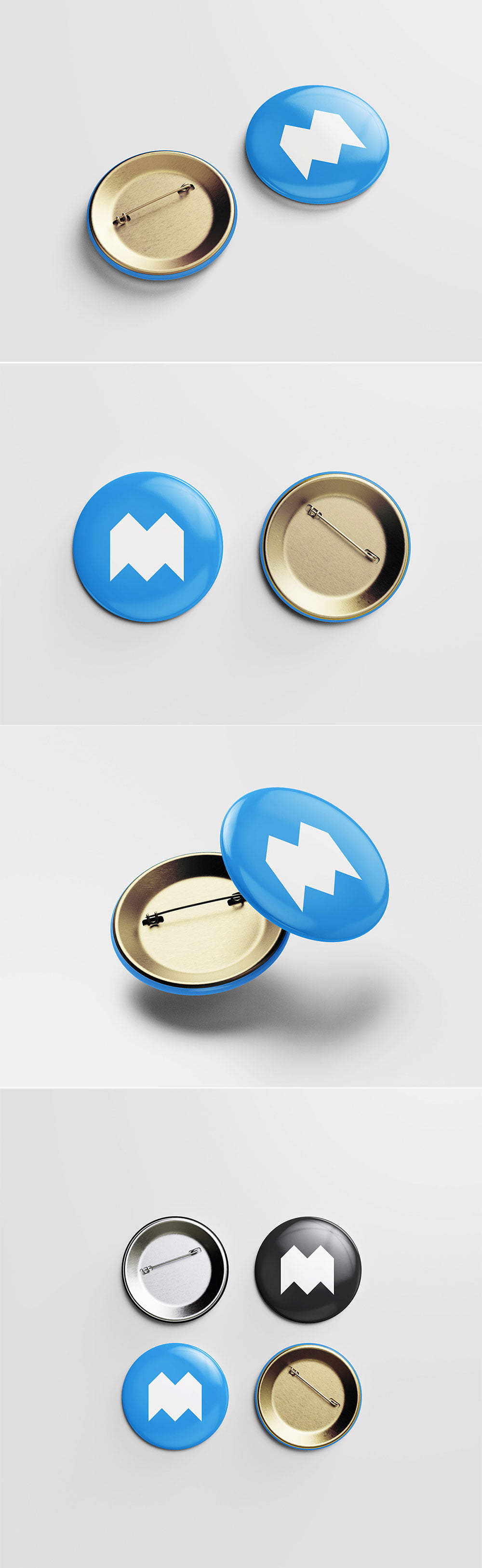 pin button mockup free