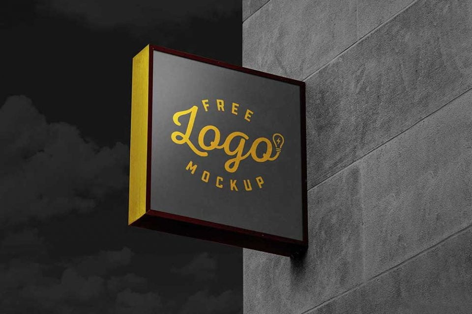 45 Best Free Signage Mockups For 2020 Mockuptree