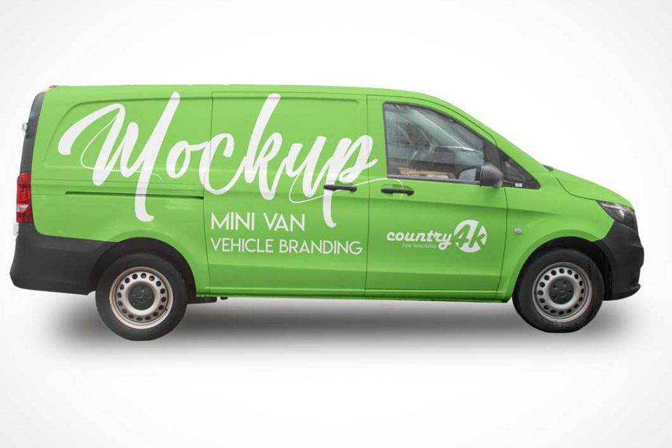 20 Best Free Van Car Mockups For 2021 Mockuptree