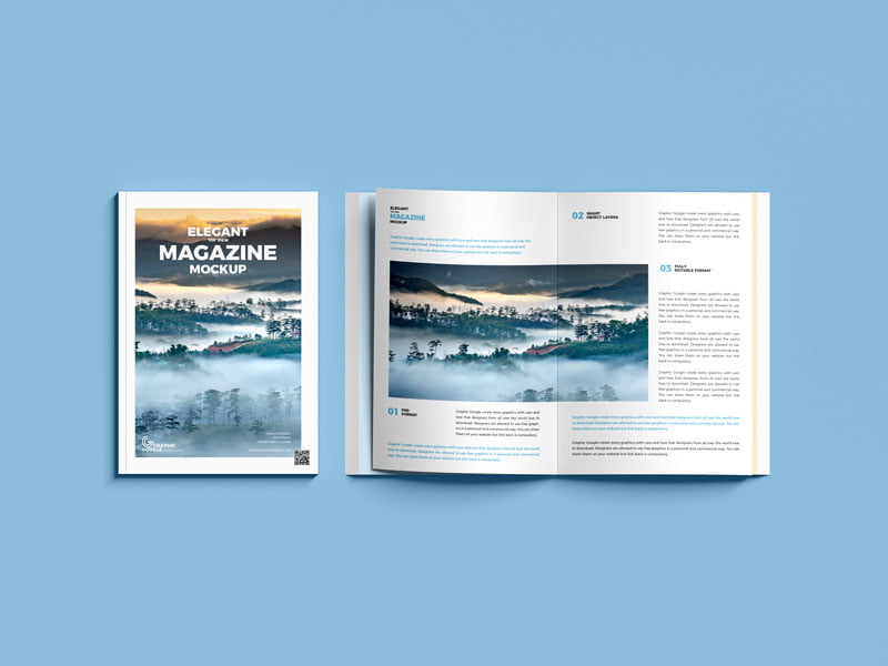 Download 75 Best Free Magazine Mockups For 2021 Mockuptree