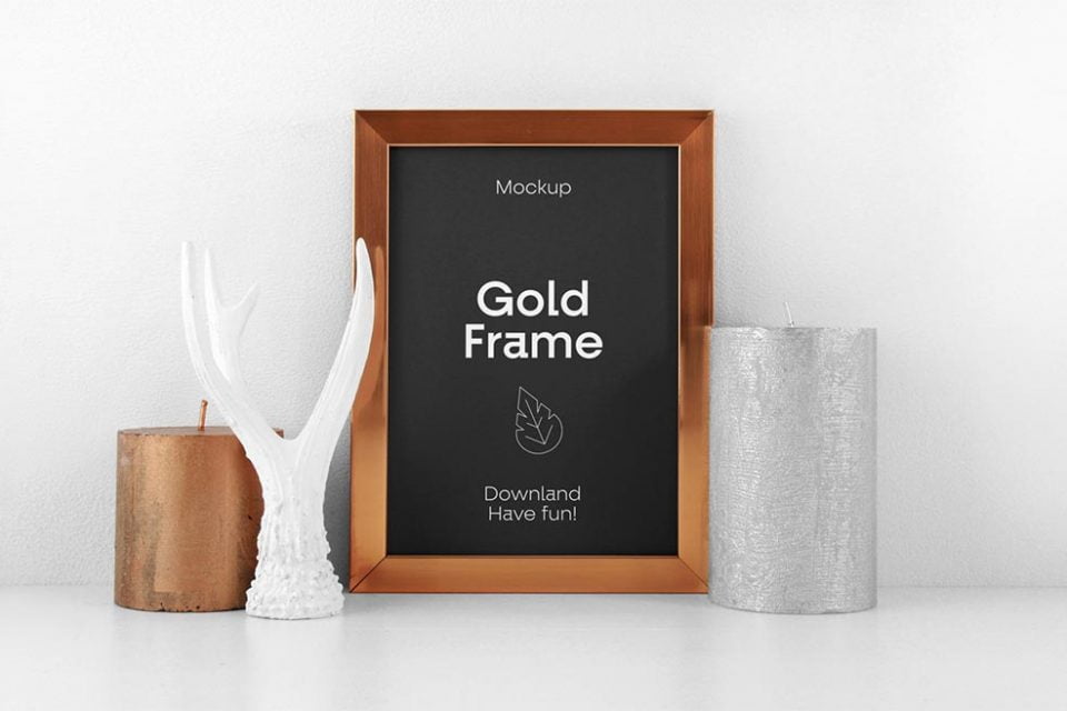 View Picture Frame Mockup Psd Gif