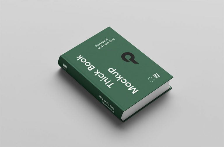Free Hard Covers Book Mockup | Mockuptree