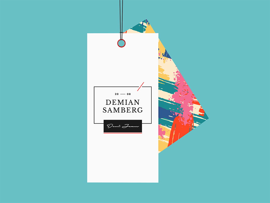 Free Clothing Labels Mockup