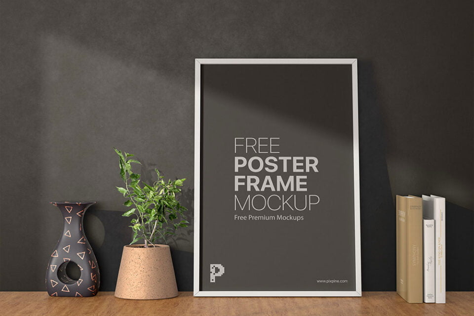 Download Free Square Canvas Mockup Mockuptree