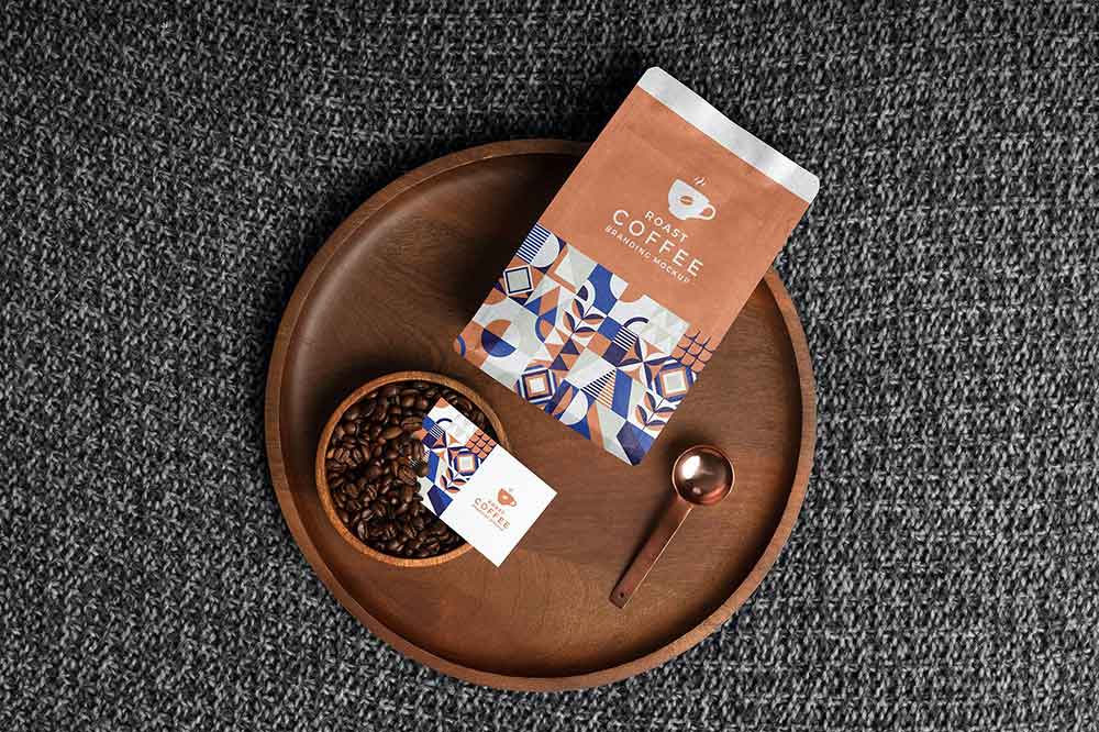 Free Roast Coffee Packaging Mockup | Mockuptree